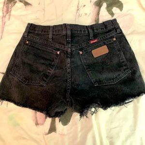 Wrangler Black Shorts